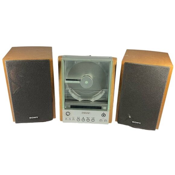 Sony CMT-EX1 Vertical Loading CD FM/AM Mini Component System - Picture 1 of 9